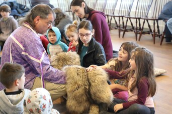 Indigenous educator fur student group february vacation