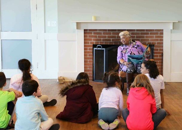 Firestide storytime shirley reading february vacation