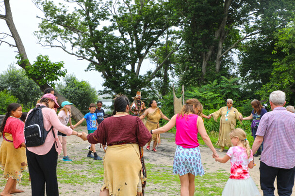 Homesite circle dance strawberry thanksgiving