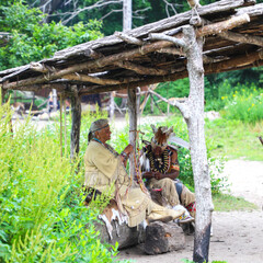 Shade arbor crafts indigenous homesite