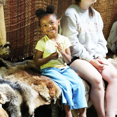 Young guest wetu homesite