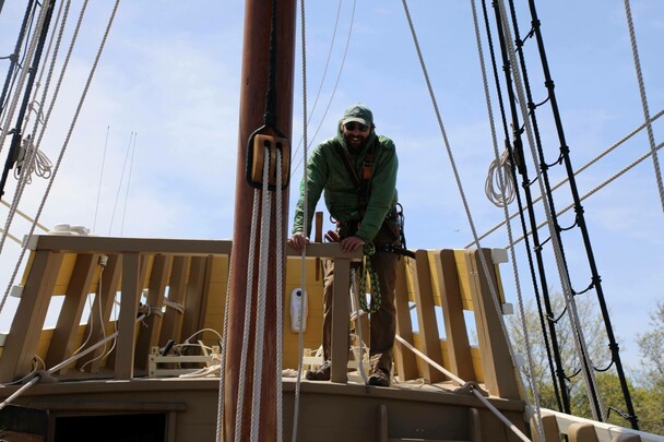 Mayflower deck maritime