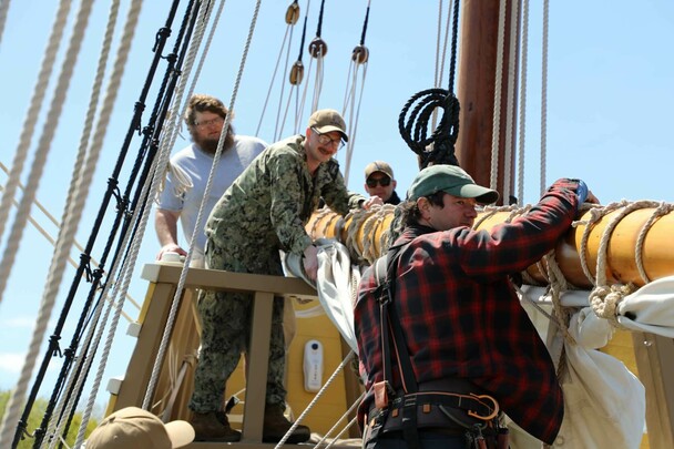 Mayflower sail preservation plymouth