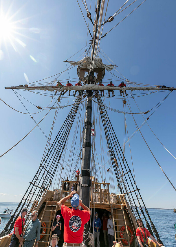 Mayflower Sail Kyle Klein 129 KK4 0747