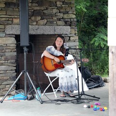 Summer music series abby vail performs craft center pavilion