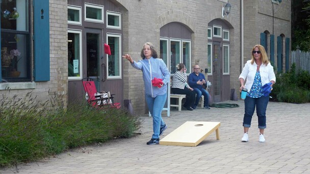 Summer music series jessi kenney guests corn hole