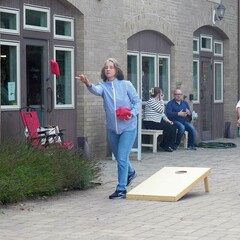 Summer music series jessi kenney guests corn hole